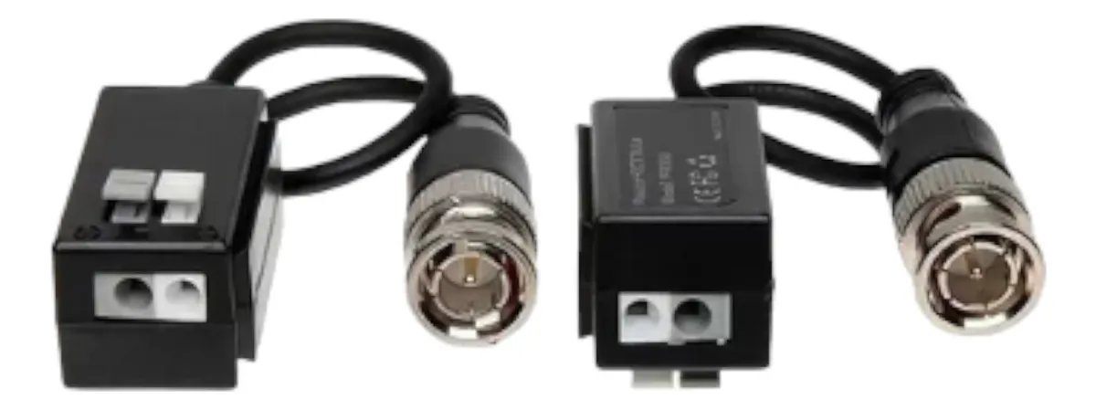 Balun Adaptador Impedancia CCTV PAR miniatura