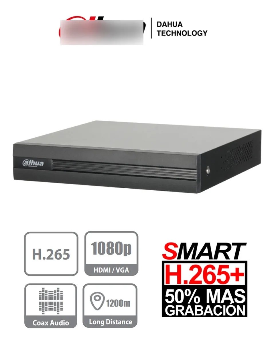 D/XVR 8+2 Canales Dahua FullHD miniatura